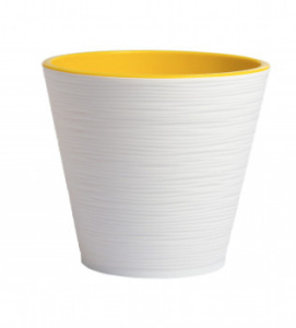 Кашпо Конус 3.7л БЕЛЫЙ d20 h18 купить