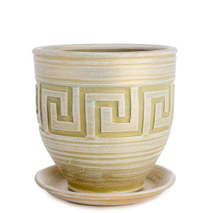 Горшок Меандр коба оливка 20см 5л купить