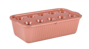 Лоток д/выращивания зеленого лука корич. м6716 купить