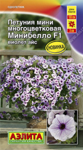 Петуния мини Минибелло F1 виолет айс® Farao купить