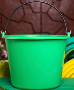 Ведро 16л садовое цветное /1 купить