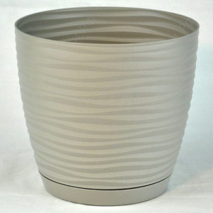 Кашпо Сахара петит 1,65л св-серый купить
