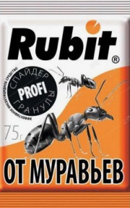 Рубит СПАЙДЕР ср-во от муравьев гранулы 75г купить