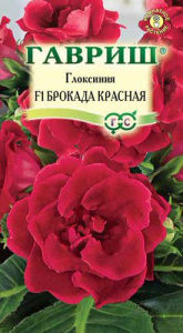 Глоксиния Брокада красная  купить