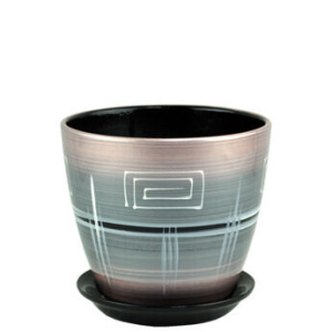 Горшок Роспись бутон браслет 12см  купить