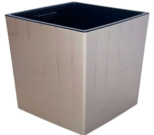 Кашпо Квадро 23.4л ФРАПЕ d30 h30 купить