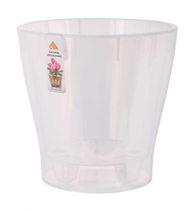 Горшок ЛЕЯ д/орхидеи 3.6л с автополив. прозр. м7884 купить