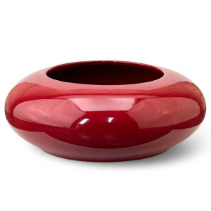 Кашпо Глянец оазис вишнёвое d20/h7,5см купить