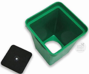 Стаканчик д/рассады с вкладышем 0.2л купить