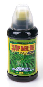 Здравень/АКВА АНТИСТРЕСС регенератор листьев 0,5л купить