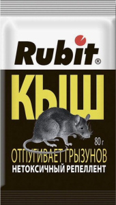 Рубит КЫШ репеллент от грызунов  80г 58995 купить