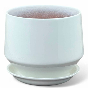 Горшок Глянец диана белый d18/h18см купить