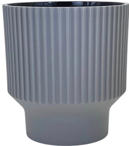 Кашпо Аркада серый 16.2л d30 h30 купить
