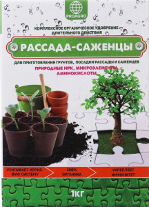 Удобрение комплексное Рассада - Саженцы 1кг длительного действия купить