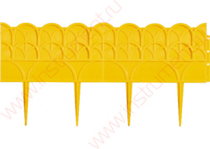 Бордюр Элегант, 14х310 см, ЖЕЛТЫЙ  65070 купить