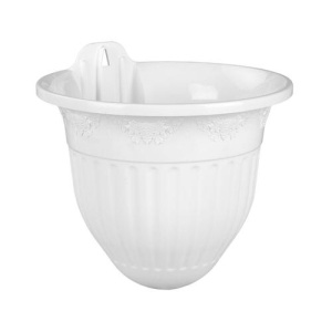 Кашпо ЛОЗАННА настенное 3л белый  М1513 купить