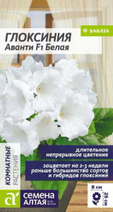 Глоксиния Аванти F1 Белая купить