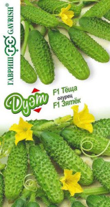 Огурец Теща F1+ Зятек F1 серия Дуэт/400 купить