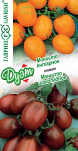 Томат Монисто шоколадное+Монисто янтарное Дуэт купить