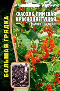 Фасоль Красноцветущая лимская купить