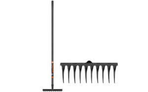 Грабли 14-зубые с черенком черным  (1705-ч) Finland купить