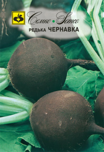 Редька зимнняя Чернавка черная  купить
