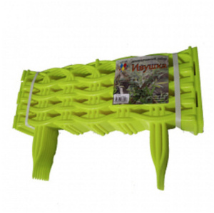 Забор декор. Ивушка лимонный 3м, h 15/25см, 8 секций купить