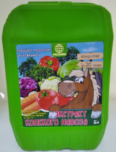 Экстракт Конского навоза жидкий канистра 5л купить