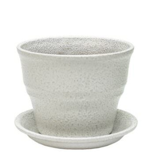 Горшок Колибри бел./зол. 0.35л 10,5см купить