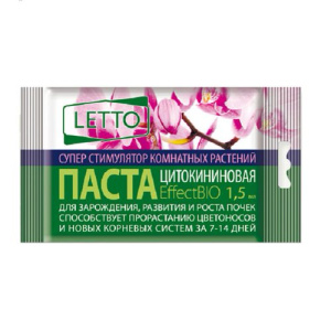 Цитокининовая паста ЛЕТТО 1,5мл для орхидей и для комнатных цветов купить