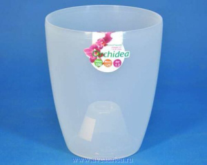 Кашпо Орхидея люкс 2л прозрачный э078 купить