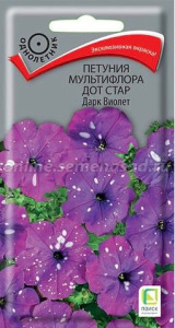 Петуния Дот Стар F1 Дарк Виолет купить