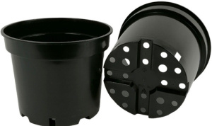 Горшок 10л d=29см, h=23см литьевой круглый  купить