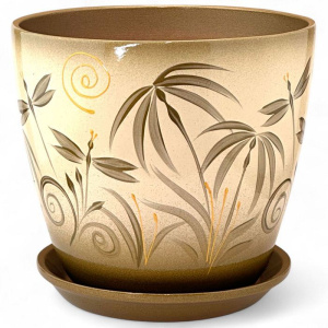 Горшок Роспись бутон бали 5л 21см купить