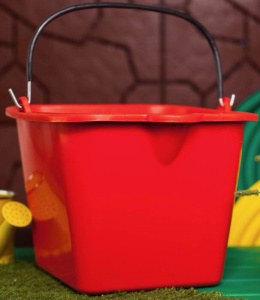 Ведро 12л садовое цветное квадрат./1 купить