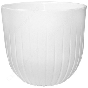 Кашпо Альфа 4л БЕЛЫЙ d18,5 h17,5  купить