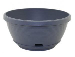 Кашпо Марсель 2.7л серый муссон d22 h11.5 купить