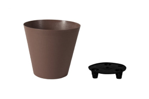 Кашпо Эко Конус 5.2л гранит d22,5 h21 купить