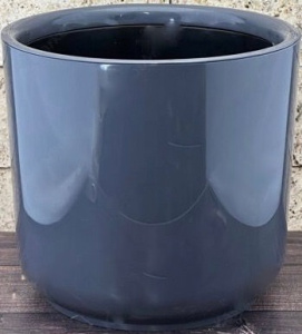 Кашпо Дельта 17.3л антрацит d30 h30 купить
