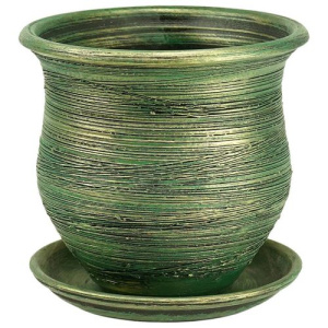 Горшок Мешок d19/h17 зеленый 2.5л купить