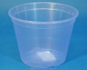 Кашпо дренажное 16/12см (фиол.-прозр.) 1.7л купить