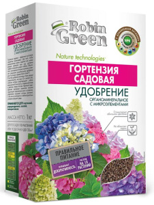Удобрение Гортензия органоминеральное Робин Грин 1кг купить