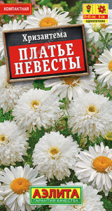 Хризантема Платье невесты махровая  купить