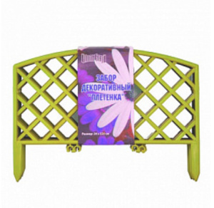 Забор декор. Плетенка 24х320см желт купить