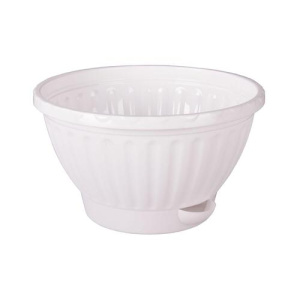 Горшок кашпо МИРАБЕЛЬ 2,5л с под. белый  М5920 купить