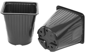 Горшок 2л 14*14*14см формованный купить