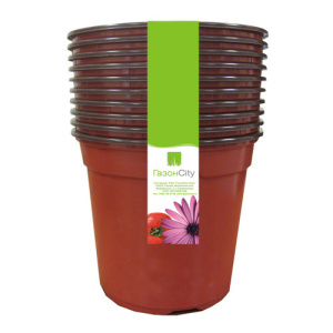Горшок  0.52л 11*8,5см круг.ДУО терракот купить