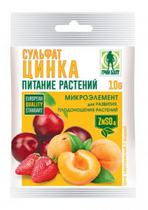 Сульфат цинка 10г пакет купить