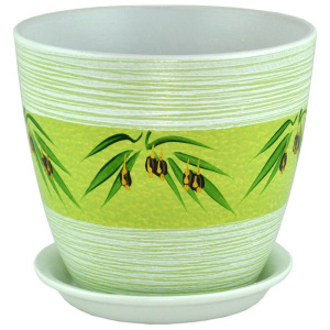 Горшок Роспись бутон аттика 5л 21см купить