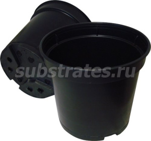 Горшок 2.4л 17*14.5 круглый литьё купить